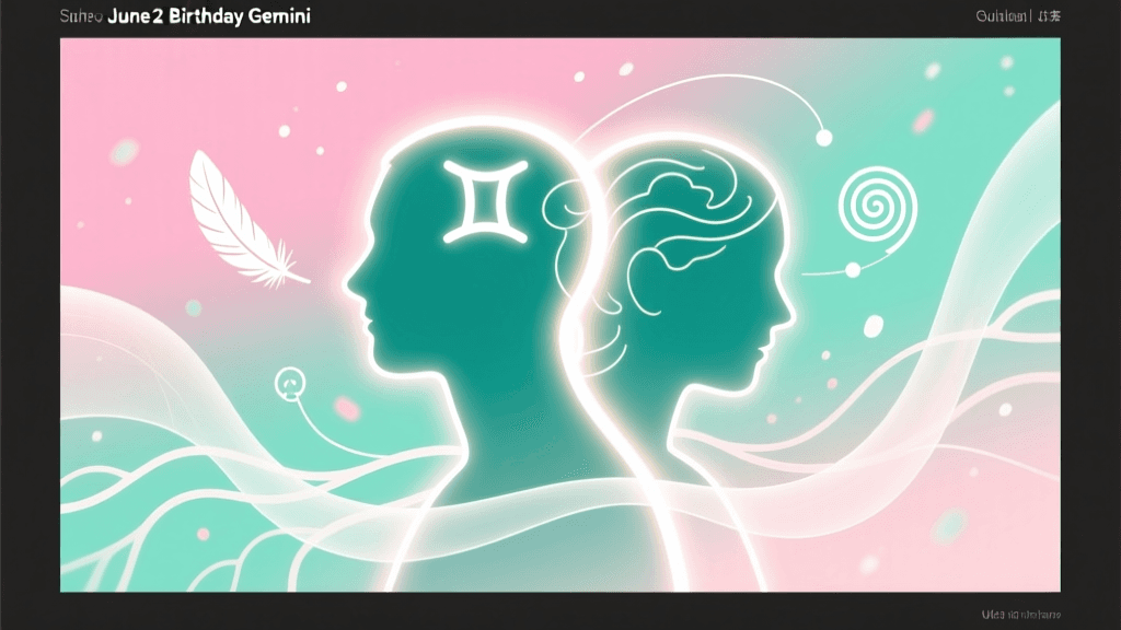 June 2 Birthday Personality: The Curious, Charismatic Gemini