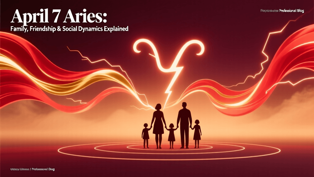 April 7 Aries: Family, Friendship & Social Dynamics Explained