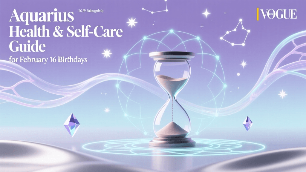 Aquarius Health & Self-Care Guide for February 16 Birthdays
