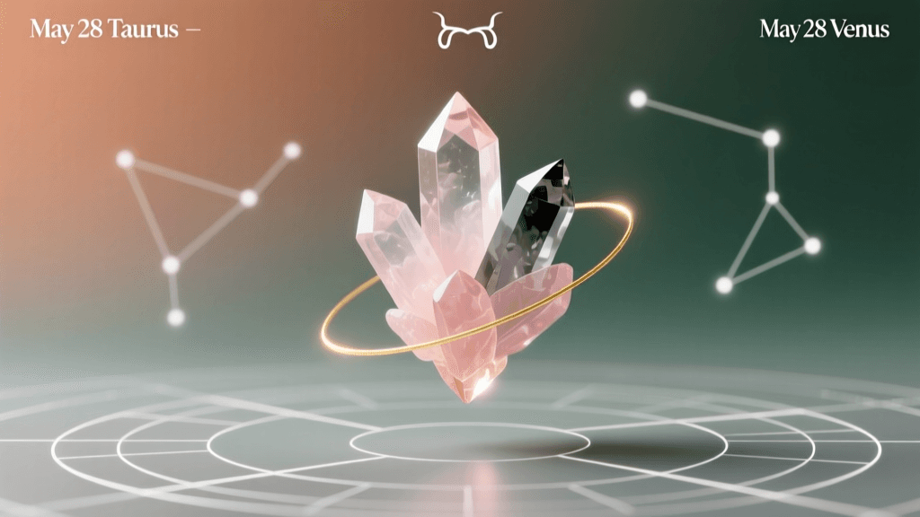 May 28 Taurus Lucky Elements: Fortune, Crystals & Life Path