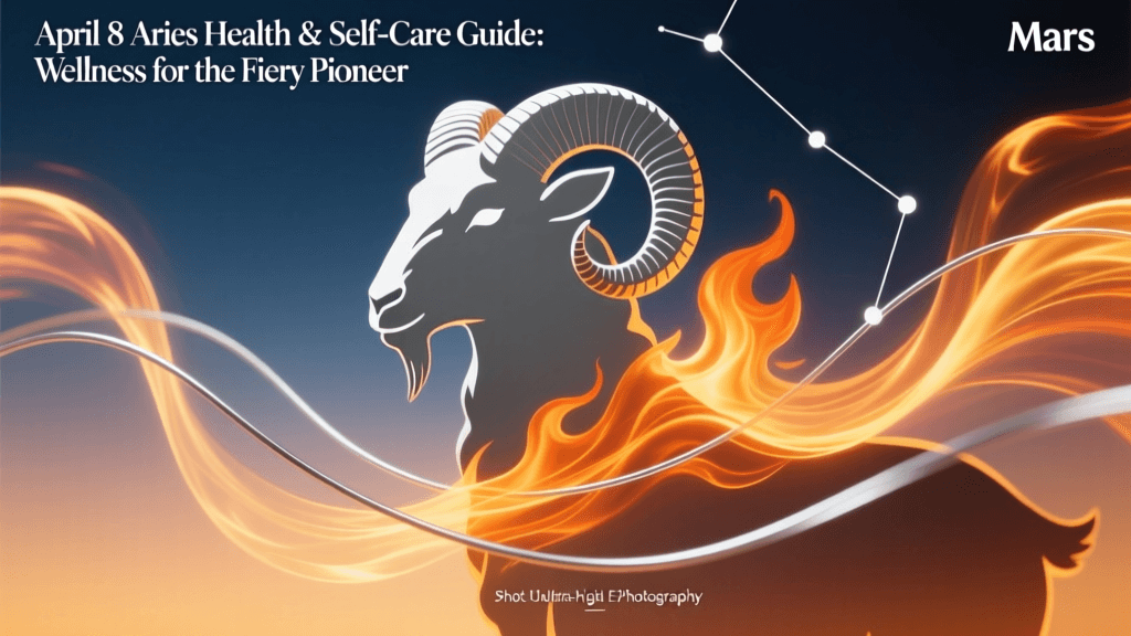 April 8 Aries Health & Self-Care Guide: Wellness for the Fiery Pioneer