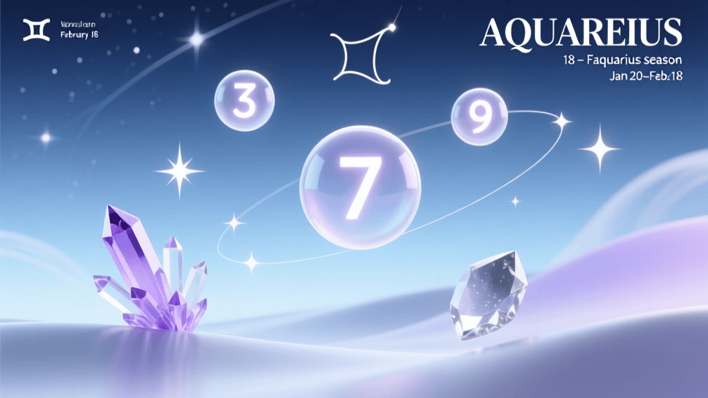 Aquarius Birthday February 18: Lucky Numbers, Colors, Crystals & Life Fortune