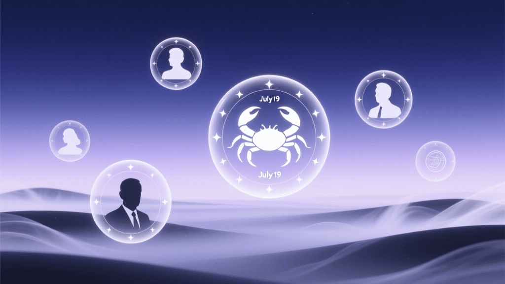 Famous People Born on July 19 — Cancer Zodiac Insights