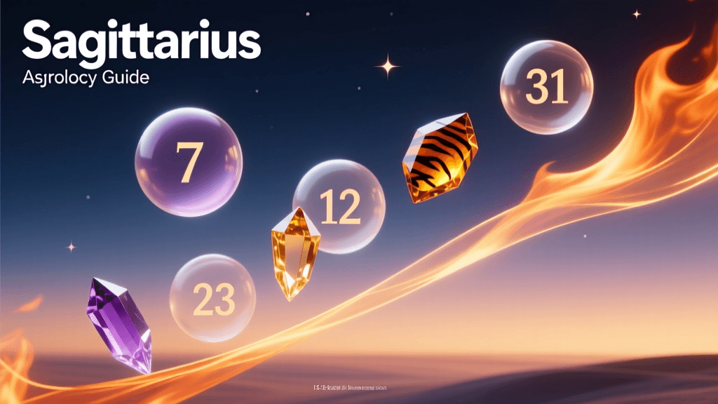 December 1 Sagittarius Lucky Numbers, Colors & Life Fortune Guide