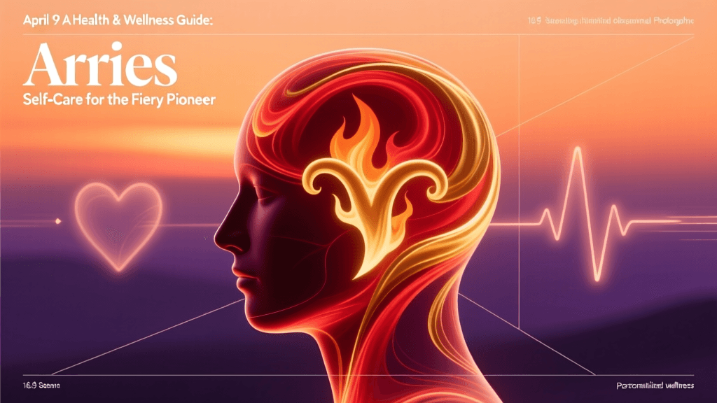 April 9 Aries Health & Wellness Guide: Self-Care for the Fiery Pioneer