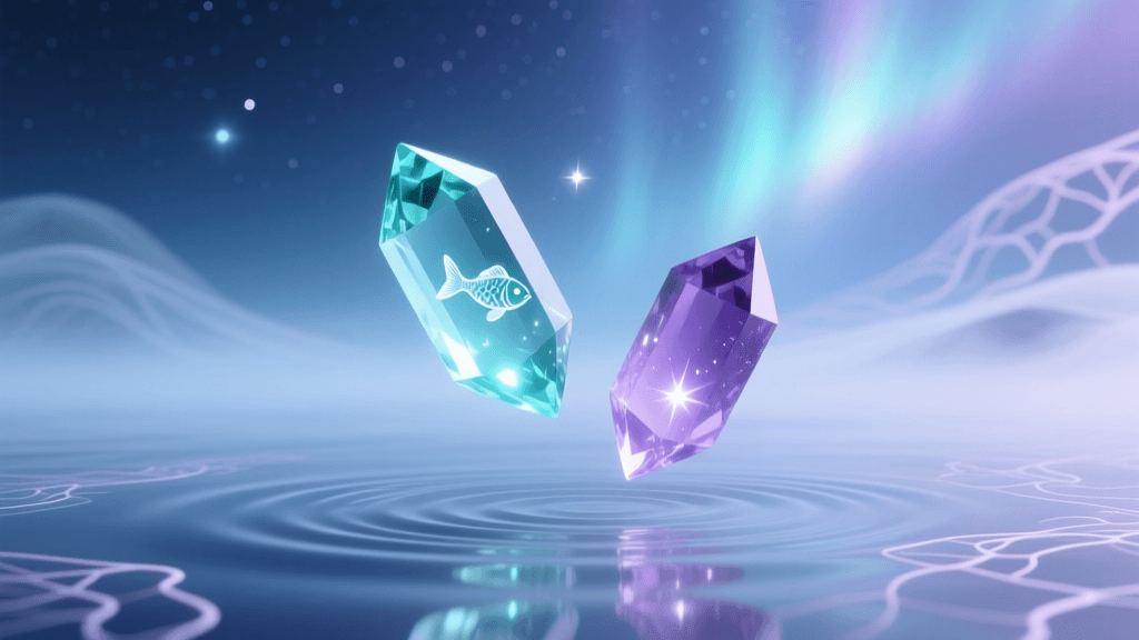 Pisces Birthstone & Crystal Guide: Aquamarine, Amethyst, and Intuitive Healing Stones
