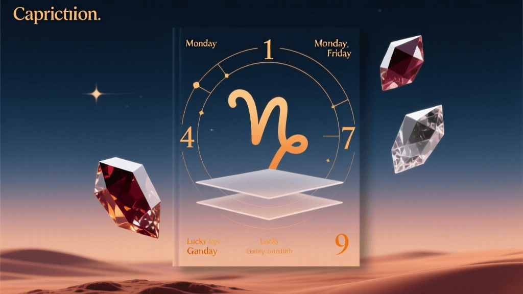 January 14 Capricorn Life Fortune & Lucky Elements Guide