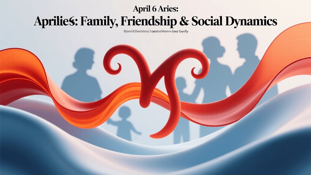 April 6 Aries: Family, Friendship & Social Dynamics
