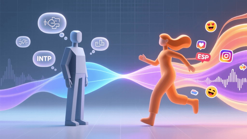 INTP & ESFP Digital Compatibility: Texting, Social Media, and Long-Distance Connection