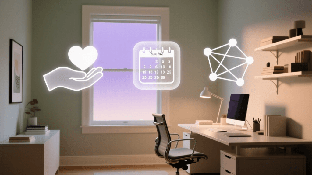 ISFJ Remote Work Guide: Home Office Design, Async Success & Digital Nomad Fit