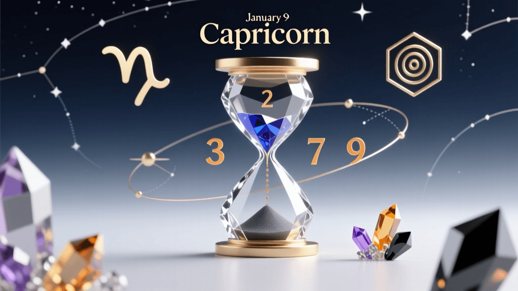 January 9 Capricorn Lucky Numbers, Colors & Life Fortune Guide