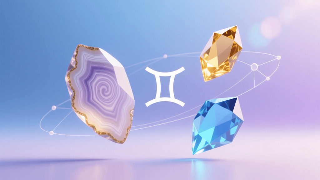 Gemini Birthstone & Crystal Guide: Stones for Communication and Adaptability