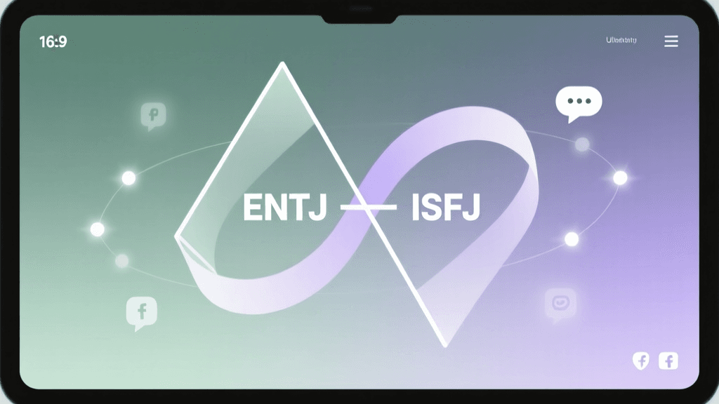 ENTJ & ISFJ Digital Compatibility: Texting, Social Media, and Long-Distance Connection