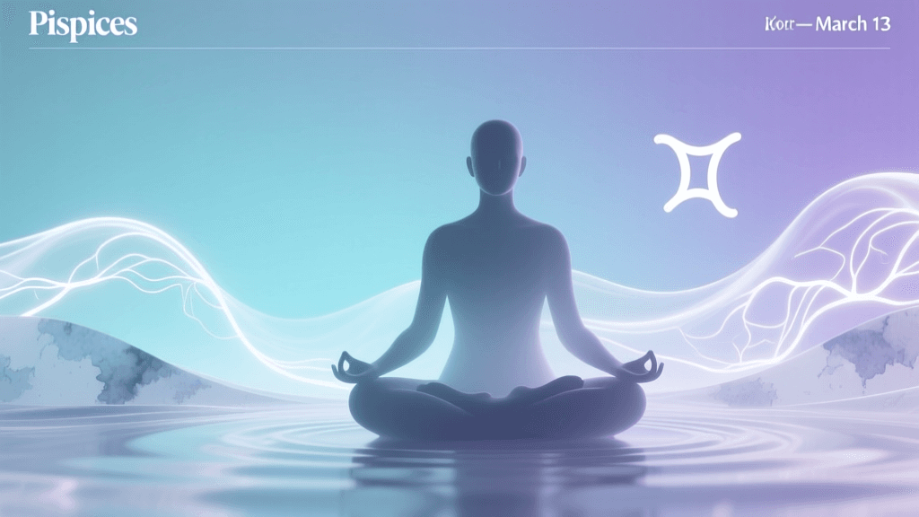 March 13 Pisces Health & Wellness Guide: Self-Care for the Intuitive Empath
