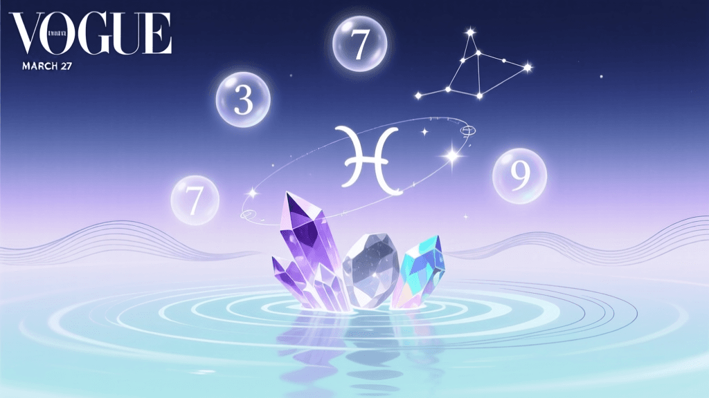 March 27 Pisces Lucky Elements: Life Fortune, Crystals & Destiny Themes