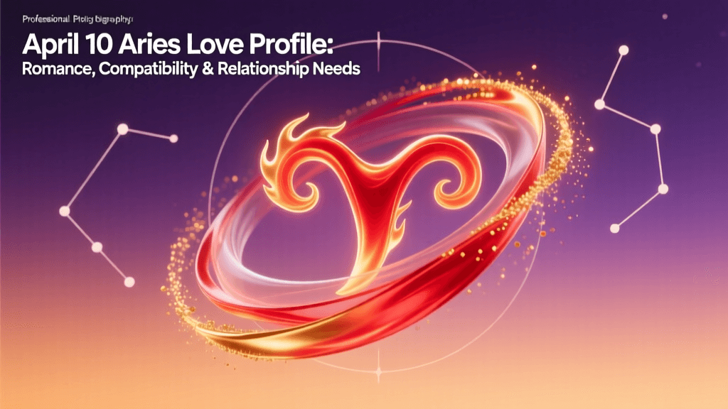 April 10 Aries Love Profile: Romance, Compatibility & Relationship Needs