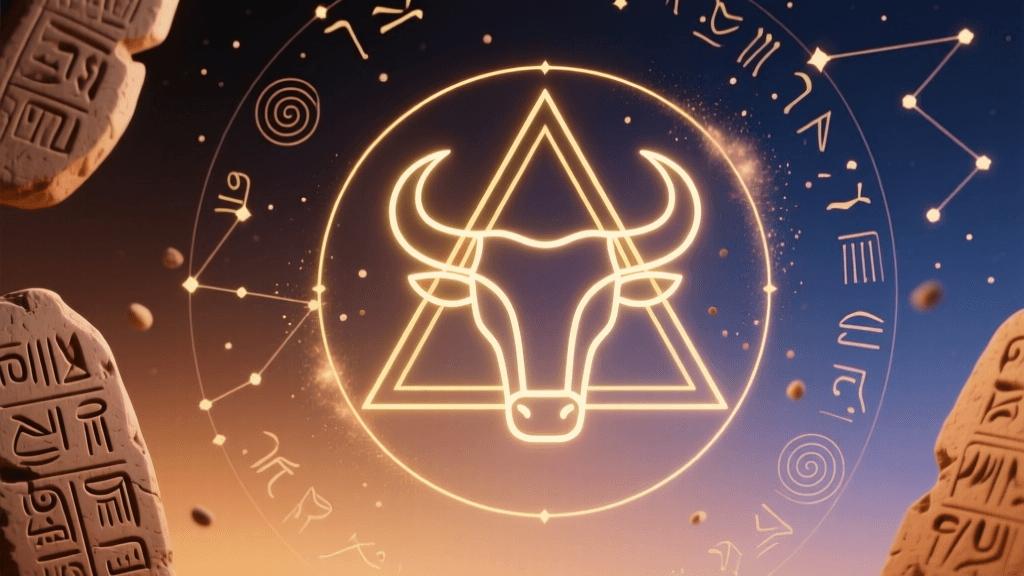 Taurus Symbol & Sacred Meaning: The Bull’s Glyph in Astrology and Spirituality