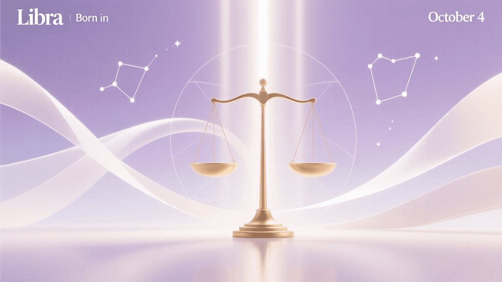 October 4 Libra Life Fortune & Lucky Elements Guide