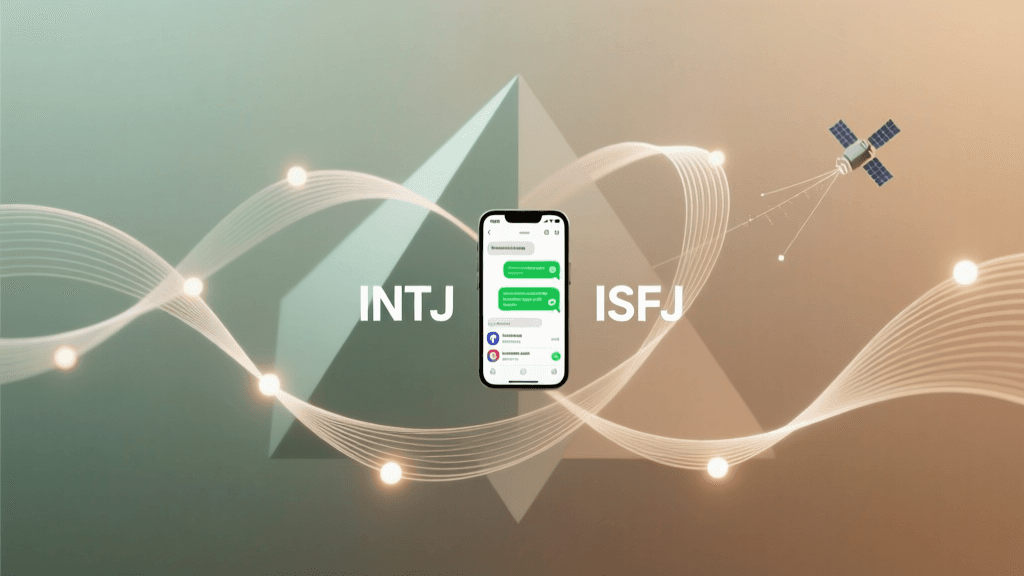 INTJ and ISFJ Digital Compatibility: Texting, Social Media & Long-Distance Dynamics