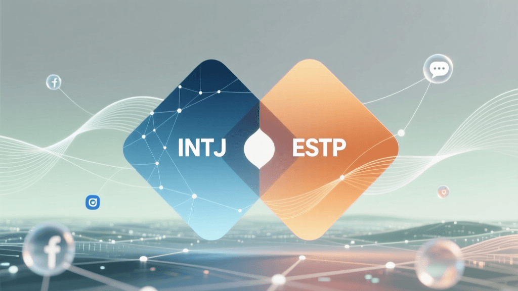 INTJ & ESTP Digital Compatibility: Texting, Social Media & Long-Distance Dynamics