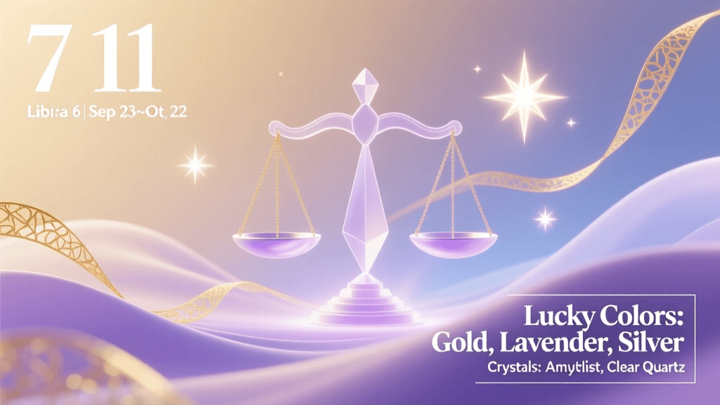 October 6 Libra Life Fortune & Lucky Elements Guide