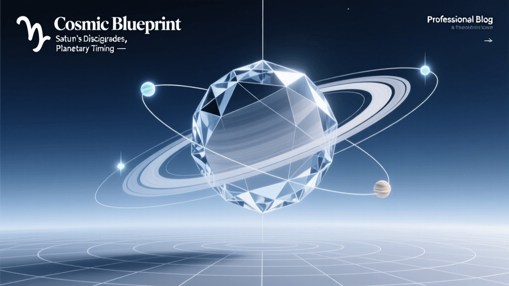 Capricorn Cosmic Blueprint: Saturn’s Discipline, Retrogrades, and Planetary Timing