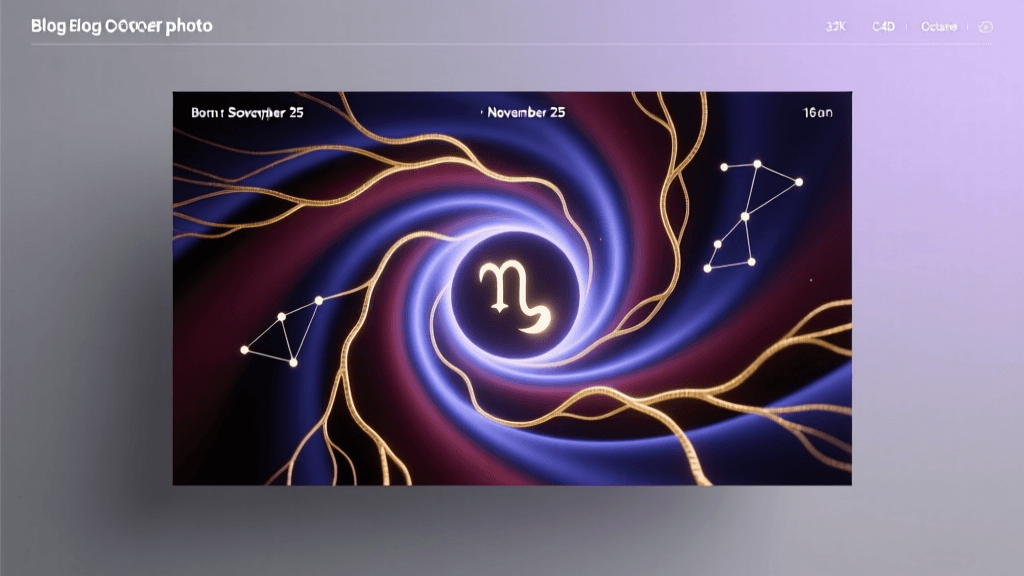 Scorpio Career Power: Ambition & Success for November 25 Birthdays