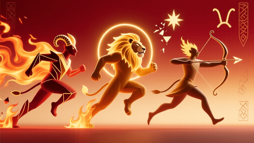 Fire Element Deep Dive: Aries, Leo, Sagittarius Personality & Energy
