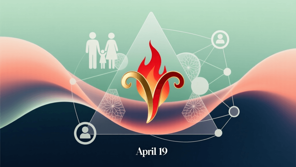 April 19 Aries Personality: Family, Friendship & Social Dynamics