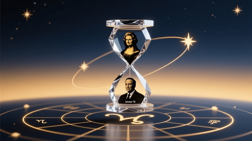 Famous People Born on January 14 — Capricorn Strength & Ambition