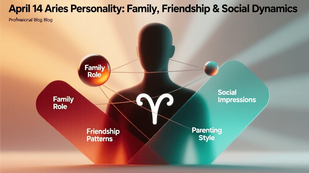 April 14 Aries Personality: Family, Friendship & Social Dynamics