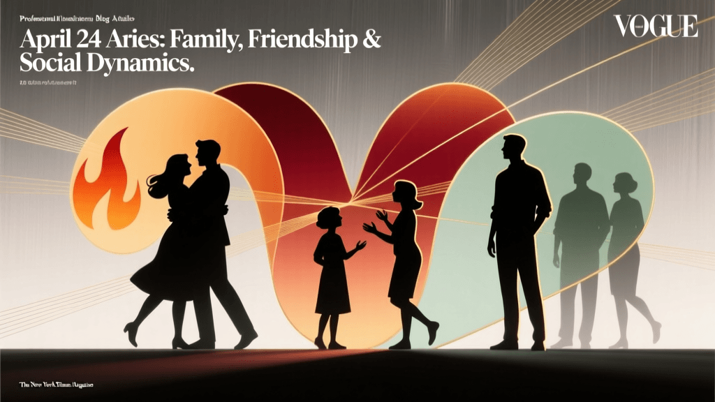 April 24 Aries: Family, Friendship & Social Dynamics
