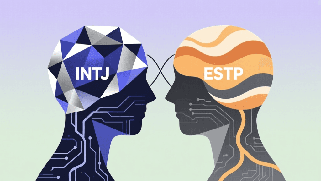 INTJ and ESTP Stress Coping: Building Mutual Support in High-Pressure Partnerships