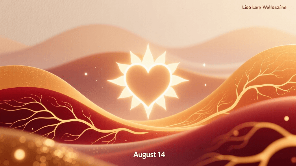 August 14 Leo Health & Wellness Guide: Self-Care for the Heart-Centered Leader