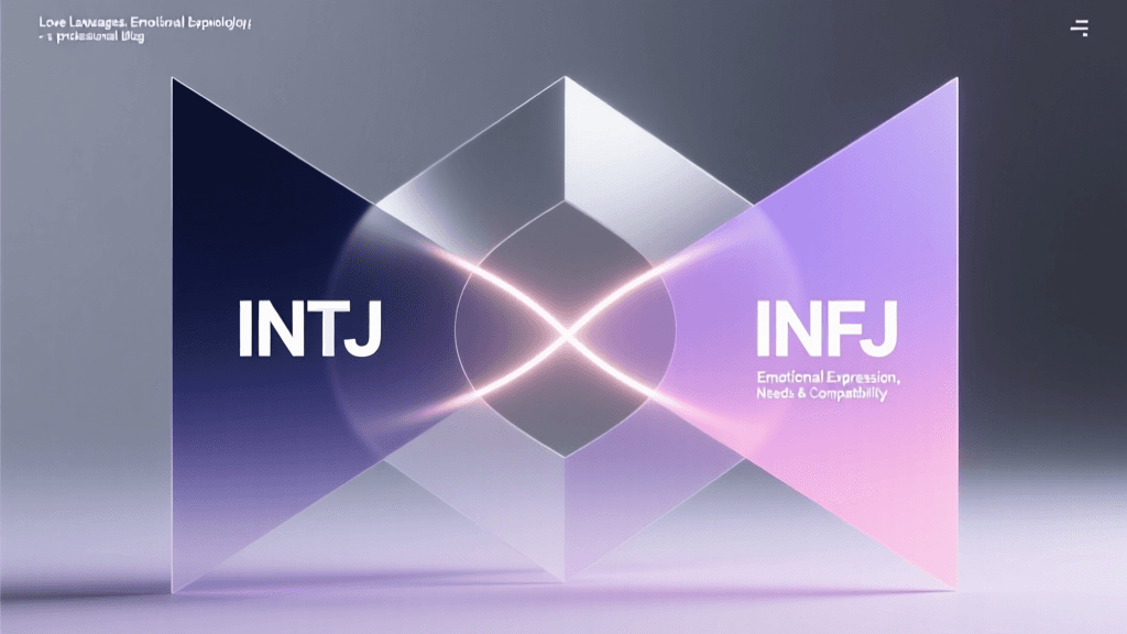 INTJ and INFJ Love Languages: Emotional Expression, Needs & Compatibility