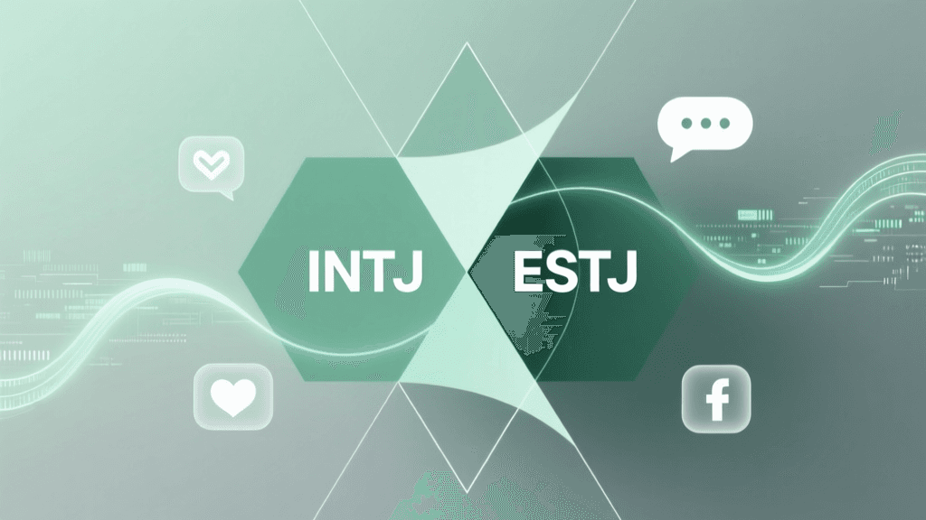 INTJ & ESTJ Digital Compatibility: Texting, Social Media & Long-Distance Dynamics
