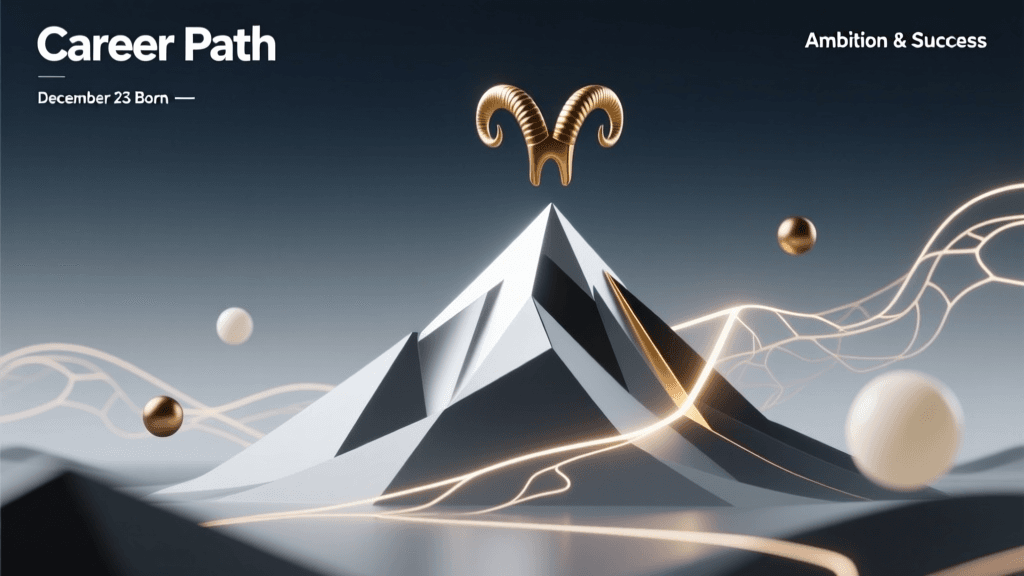 Capricorn Career Path: Ambition & Success for December 23 Born