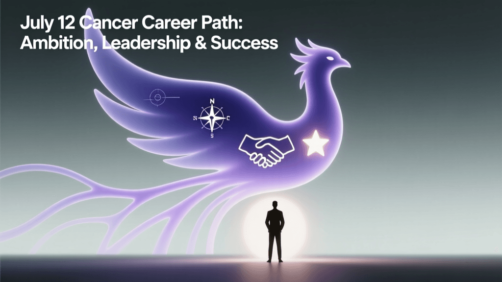 July 12 Cancer Career Path: Ambition, Leadership & Success