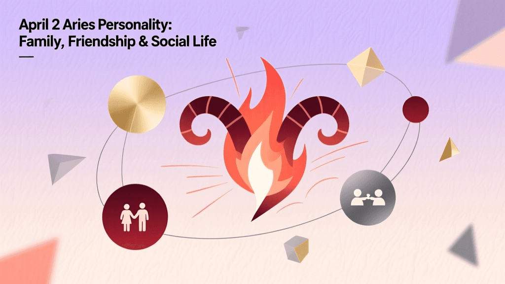 April 2 Aries Personality: Family, Friendship & Social Life
