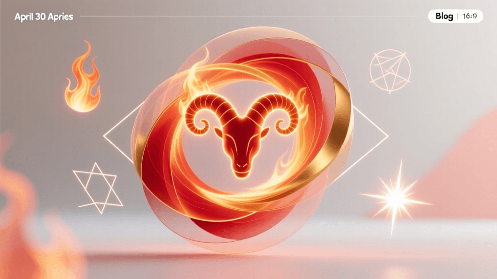 April 30 Aries Health & Wellness Guide: Self-Care for the Fiery Trailblazer