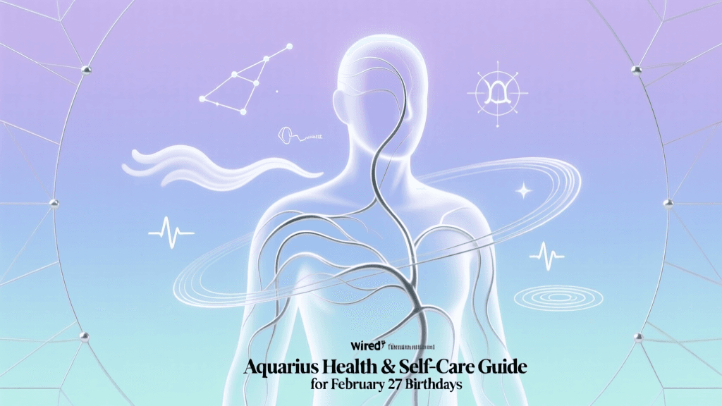 Aquarius Health & Self-Care Guide for February 27 Birthdays